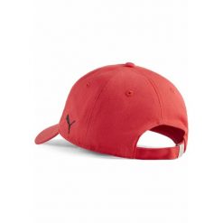 Czapka z daszkiem AC Milan Essentials PUMA For All Time Red Black. Czarne czapki męskie Puma, bez wzorów, sportowe. Za 99.00 zł.