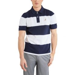 Koszulka Polo Męska Nautica Thornton. Białe koszulki polo męskie Nautica, m, bez wzorów, z bawełny, eleganckie, bez kołnierzyka, bez ramiączek. Za 299.00 zł.
