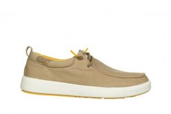 Półbuty Walk In Pitas Biarritz Beige 003299, Beżowy, Materiał - 42. Brązowe codzienne półbuty męskie Walk In Pitas, na lato, bez wzorów, z bawełny, wakacyjne, bez obcasa, bez zapięcia. W wyprzedaży za 224.10 zł.