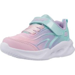 Buty SKECHERS SOLA GLOW Wielokolorowy. Buty trekkingowe męskie Skechers, bez wzorów, z syntetyku, bez zapięcia, trekkingowe, skechers sport. Za 197.99 zł.
