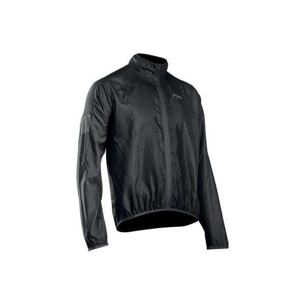 Kurtka rowerowa NORTHWAVE VORTEX JACKET czarna. Czarne kurtki męskie Northwave, m, bez wzorów, bez kaptura, rowerowe. Za 100.00 zł.