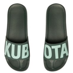 Kubota Klapki Basenowe Basic 2.0. Zielone klapki i japonki męskie Kubota, bez wzorów. Za 99.99 zł.