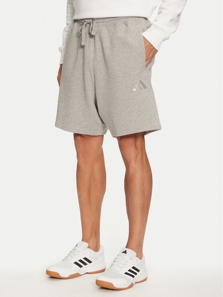 Adidas Szorty sportowe ALL SZN French IY4152 Szary Regular Fit. Szare szorty sportowe męskie ADIDAS, bez wzorów, z bawełny, sportowe. Za 139.99 zł.