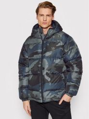 Adidas Kurtka puchowa Camo H13566 Zielony Regular Fit. Zielone kurtki męskie ADIDAS, m, bez wzorów, z puchu, bez ramiączek, bez kaptura. Za 999.99 zł.