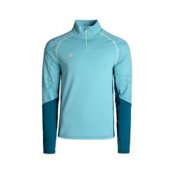 Koszulka termiczna męska SALEM M z długim rękawem i polarowym stretchem, z wysok. Niebieskie bielizna termoaktywna męska IZAS, m, bez wzorów, z polaru, bez ramiączek, na fitness i siłownię. Za 243.43 zł.