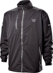 Kurtka męska Wilson Staff morele Kurtka przeciwdeszczowa Wilson STAFF MODEL Rain Jacket (czarna). Czarne kurtki męskie Wilson Staff, m, bez wzorów, bez ramiączek, bez kaptura. Za 609.00 zł.