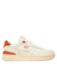 Lacoste Sneakersy T-Clip Set 749SMA0074157 Écru. Buty sportowe na co dzień męskie Lacoste, m, bez wzorów, ze skóry, bez ramiączek, bez kaptura. Za 349.99 zł.