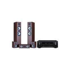 Produkt z outletu: Kino domowe DENON AVR-X1400H Czarny + Wilson Cinematic Wenge. Kino domowe Denon. Za 2,299.00 zł.