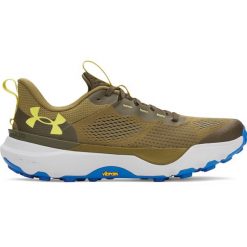 Buty trailowe Under Armour Infinite Pro. Zielone buty do biegania męskie Under Armour, bez wzorów, bez zapięcia, do biegania. Za 638.00 zł.