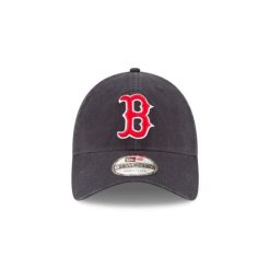 Czapka z daszkiem New Era MLB Boston Red Sox. Czerwone czapki męskie New Era, bez wzorów, casualowe. Za 177.00 zł.