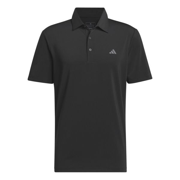 Polo adidas Ultimate365 Solid. Czarne koszulki polo męskie ADIDAS, m, bez wzorów, z materiału, sportowe, bez kołnierzyka, bez ramiączek. W wyprzedaży za 210.00 zł.