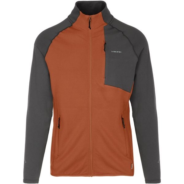 Bluza męska VIKING Birger Man rozpinana. Brązowe bluzy rozpinane męskie Viking, m, bez wzorów, bez ramiączek, bez kaptura. Za 319.90 zł.