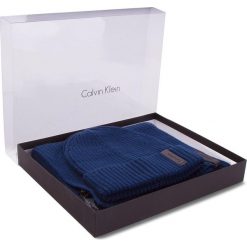 Zestaw Szalik i Czapka CALVIN KLEIN - Octave Giftset K50K503462 411. Czapki męskie marki Calvin Klein. W wyprzedaży za 239.00 zł.