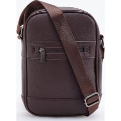 Mała torba na ramię - Brązowy. Torby męskie na ramię marki Reserved. W wyprzedaży za 49.99 zł.