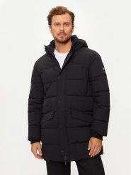 KARL LAGERFELD Kurtka puchowa 505035 544586 Czarny Regular Fit. Czarne kurtki męskie KARL LAGERFELD, m, bez wzorów, z puchu, bez ramiączek, bez kaptura. Za 1,399.00 zł.