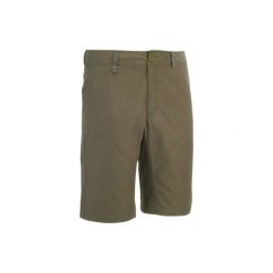 Spodenki NH500 męskie. Brązowe szorty męskie QUECHUA. Za 59.99 zł.