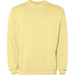 Bluza Unisex Dla Dorosłych Jaya Z Okrągłym Dekoltem. Żółte bluzy nierozpinane męskie ROLY, m, bez wzorów, bez ramiączek, bez kaptura. Za 91.99 zł.