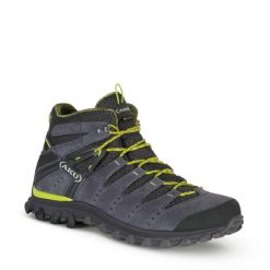 Buty trekkingowe męskie Aku Alterra Gore-tex. Czarne buty trekkingowe męskie Aku, bez wzorów, z gore-texu, bez zapięcia, trekkingowe, gore-tex. Za 399.00 zł.