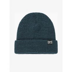 Czapka zimowa Super.natural City Beanie - blueberry. Zielone czapki męskie super.natural, na zimę, bez wzorów, sportowe. Za 159.99 zł.