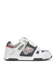 DC Shoes Sneakersy CEO-SV5-10121 Biały. Białe buty sportowe na co dzień męskie DC Shoes, m, bez wzorów, ze skóry, bez ramiączek, bez kaptura. Za 299.99 zł.