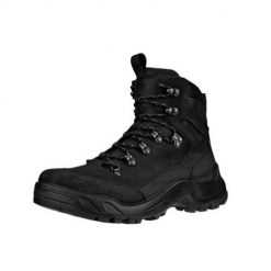 Buty trekkingowe męskie Ecco Offroad Mid. Czarne buty trekkingowe męskie ecco, bez wzorów, z materiału, za kostkę, bez zapięcia, trekkingowe. Za 972.00 zł.