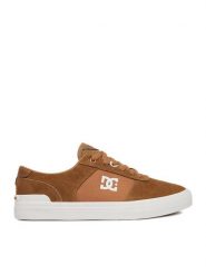 DC Shoes Tenisówki CEO-AW257502 Brązowy. Brązowe trampki męskie DC Shoes, bez wzorów, ze skóry, bez zapięcia. Za 249.99 zł.