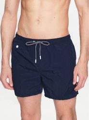 Brave Soul Szorty kąpielowe MSRT-PIER Granatowy Regular Fit. Niebieskie kąpielówki męskie Brave Soul, bez wzorów, z syntetyku. Za 119.99 zł.