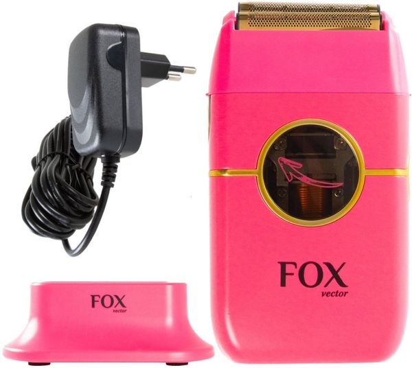 Golarka do zarostu FOX Vector Profesjonalna Bezprzewodowa Różowa. Golarki męskie FOX. Za 586.50 zł.