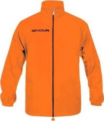 Kurtka męska Givova Basico pomarańczowa r. 2XL. Brązowe kurtki męskie Givova, m, bez wzorów, bez ramiączek, bez kaptura. Za 66.00 zł.