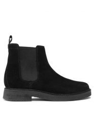 Clarks Sztyblety Clarkdale Easy 261735337 Czarny. Czarne sztyblety męskie Clarks, ze skóry, bez obcasa, bez zapięcia. Za 579.99 zł.