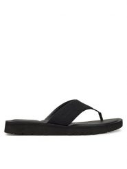 Calvin Klein Japonki Toepost Cv Logo HM0HM01745 Czarny. Czarne klapki i japonki męskie Calvin Klein, bez wzorów, z materiału. Za 229.99 zł.