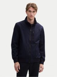 Tom Tailor Kurtka bomber 1044097 Granatowy Regular Fit. Niebieskie kurtki męskie Tom Tailor, m, bez wzorów, z syntetyku, bez ramiączek, bez kaptura. Za 279.99 zł.