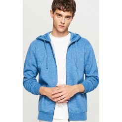 Rozpinana bluza z kapturem - Niebieski. Bluzy rozpinane męskie marki Reserved. W wyprzedaży za 59.99 zł.