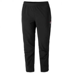 Spodnie treningowe męskie Fila Pro3. Czarne długie spodnie sportowe męskie Fila, na lato, bez wzorów, z dresówki, trekkingowe. Za 409.00 zł.