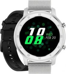 Smartwatch Pacific 17-3 Srebrny (15556). Szare zegarki smartwatch Pacific. Za 36.16 zł.