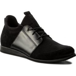 Półbuty SERGIO BARDI - Faloppio SS127334318ET 601. Czarne codzienne półbuty męskie Sergio Bardi, z materiału, klasyczne. W wyprzedaży za 189.00 zł.