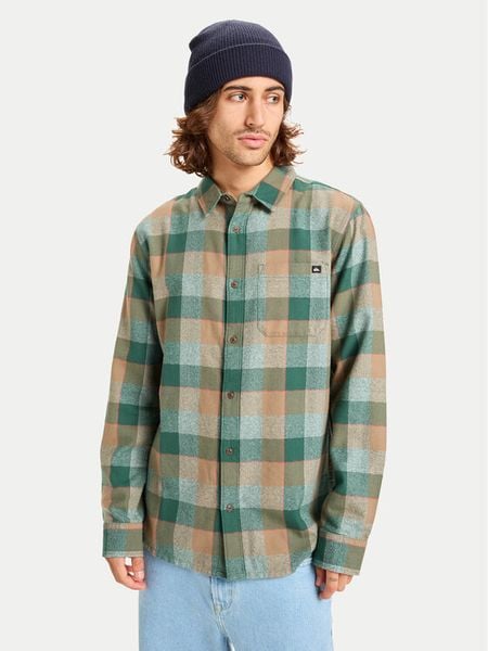 Quiksilver Koszula Motherfly Plaid EQYWT04642 Kolorowy Regular Fit. Koszule męskie Quiksilver, m, bez wzorów, z bawełny, bez kołnierzyka, bez ramiączek. Za 279.99 zł.