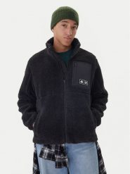 Kappa Polar Olya 381Z6LW Czarny Regular Fit. Czarne bluzy z polaru męskie Kappa, m, bez wzorów, z polaru, bez ramiączek, bez kaptura. Za 349.99 zł.