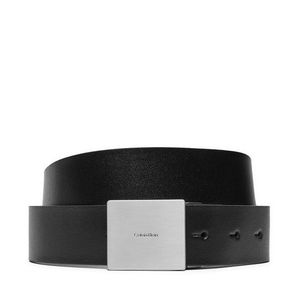 Pasek Męski Calvin Klein. Czarne paski męskie Calvin Klein, bez wzorów, casualowe. Za 149.99 zł.