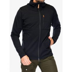 Kurtka polarowa męska Fjallraven Keb Fleece Hoodie. Czarne kurtki męskie Fjällräven, m, bez wzorów, z polaru, sportowe, bez ramiączek, bez kaptura. Za 1,007.99 zł.