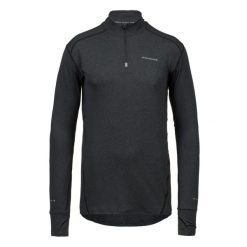 Bluza do biegania męska Endurance Tune Melange. Czarne bluzy nierozpinane męskie Endurance, m, bez wzorów, sportowe, bez ramiączek, bez kaptura. Za 139.99 zł.