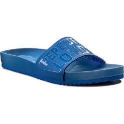 Klapki PEPE JEANS - Bio Royal Block M PMS90052 Electric Blu 554. Klapki i japonki męskie marki Pepe Jeans. W wyprzedaży za 149.00 zł.