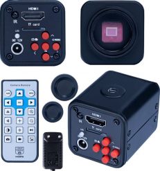 Kamera cyfrowa Rosfix KAMERA DO MIKROSKOPU STEREOSKOPOWEGO CYFROWEGO C-MOUNT CMOS 16MP 4K HQ. Kamery cyfrowe Rosfix. Za 689.99 zł.