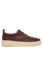 Clarks Półbuty Polden Lace 26184960 Brązowy. Brązowe codzienne półbuty męskie Clarks, bez wzorów, ze skóry, bez obcasa, bez zapięcia. Za 519.99 zł.