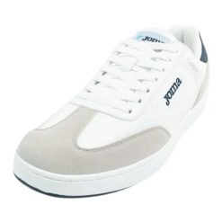 Trampki Męskie Skóra C.Campus. Białe trampki męskie Joma, bez wzorów, ze skóry, sportowe, bez zapięcia. Za 311.99 zł.