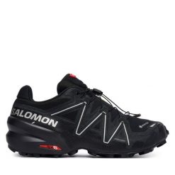 Trekkingi Salomon. Czarne buty trekkingowe męskie Salomon, bez wzorów, z gore-texu, bez zapięcia, trekkingowe, salomon speedcross, gore-tex. Za 719.99 zł.