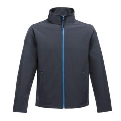 Softshell Męski Ablaze. Niebieskie kurtki softshell męskie Regatta, m, bez wzorów, z softshellu, bez kaptura, trekkingowe. Za 86.99 zł.