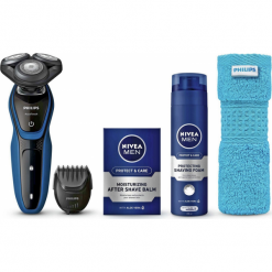 Philips S5073/62 + zestaw NIVEA. Golarki męskie PHILIPS. Za 389.00 zł.