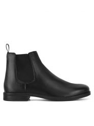 Lanetti Sztyblety DURAIN-20S MI08 Czarny. Czarne sztyblety męskie Lanetti, z materiału, bez obcasa, bez zapięcia. Za 149.99 zł.