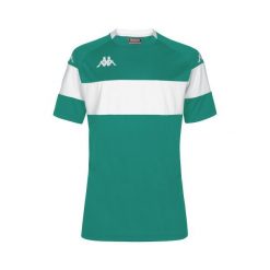 Jersey Kappa Dareto. Białe t-shirty sportowe męskie Kappa, bez wzorów, z jersey, sportowe, bez ramiączek. Za 136.50 zł.